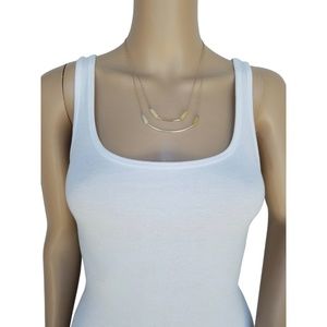 Gold Layered Fashion Necklace